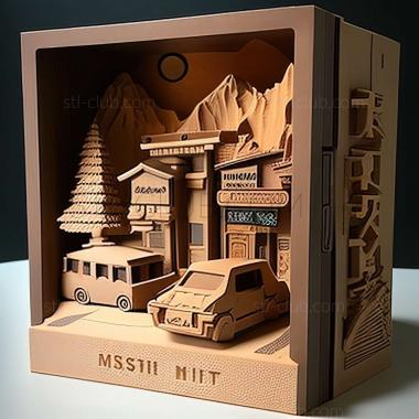 3D model Mitsubishi Town Box (STL)